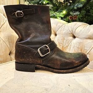 Frye Genuine leather distressed booties